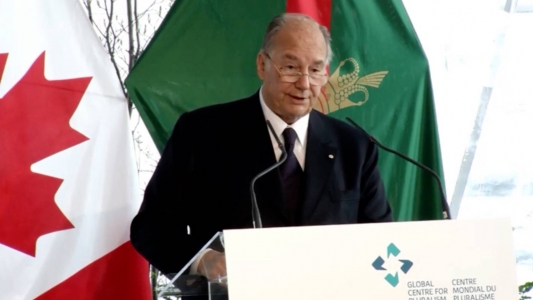 His Highness the Aga Khan speaking at the Global Centre for Pluralism in Ottawa